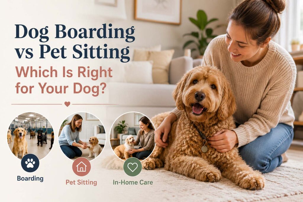 Dog Boarding Vs Pet Sitting Woofers Sleepovers New1