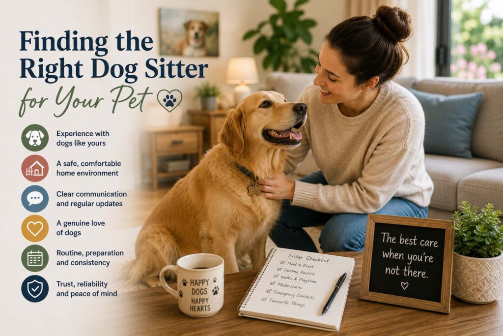 Finding The Right Dog Sitter New1
