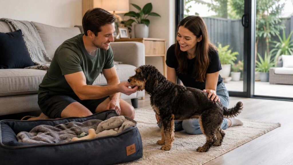 How to help your dog settle with a new pet sitter