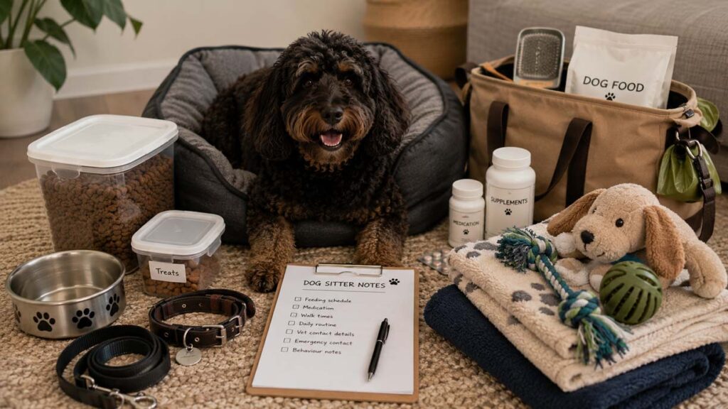 What To Pack For Your Dogs Pet Sitting Stay